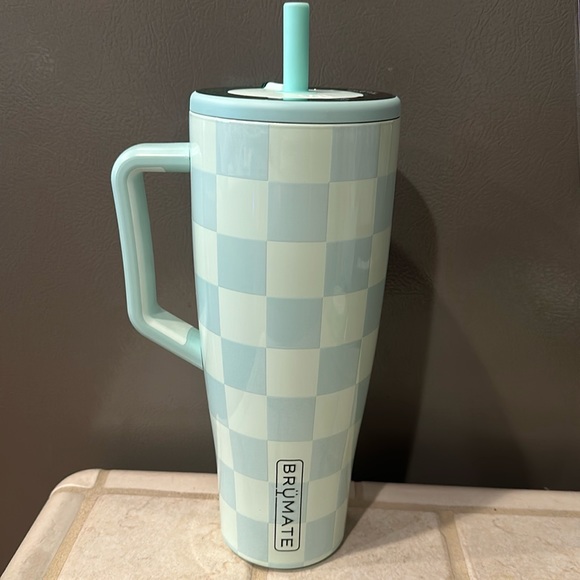 NWT 40oz Brumate - Krista Horton Limited Edition Era | Seafoam Checker - Picture 1 of 7